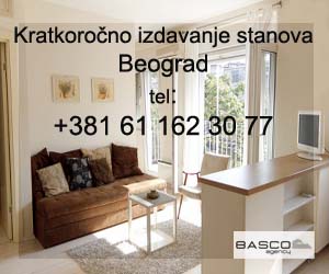 Apartmani u Beogradu od 40e/dan